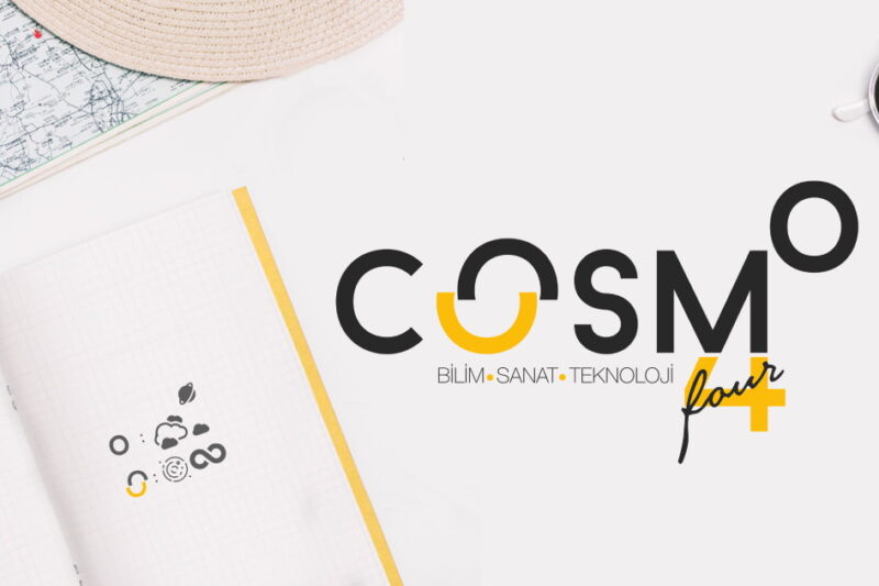 Cosmo Four Institutional Logo and Institutional Id Design