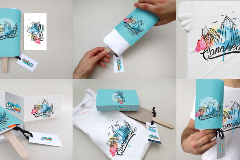 Çanakkale Theme T-Shirt Packing Design and Implementation